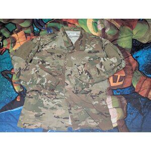 Large Long US Army Air Force OCP Combat Uniform Top Multicam Camo